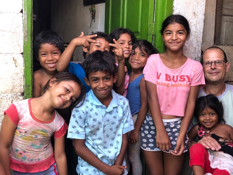 Some of the kids we used to work with