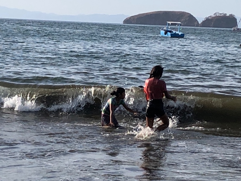 Beach time with some of the kids