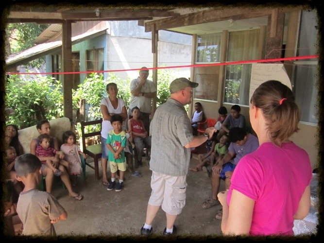 Food distrobutions in Las Lomas