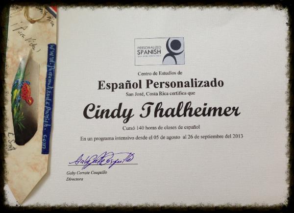 Graduation Certificate!!!!