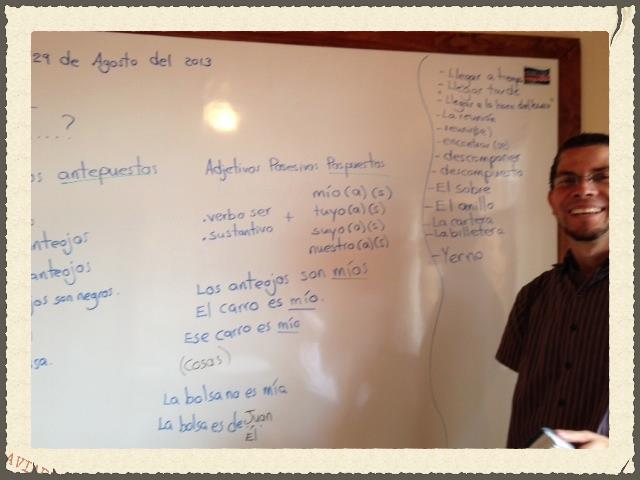 Vini, one of professors