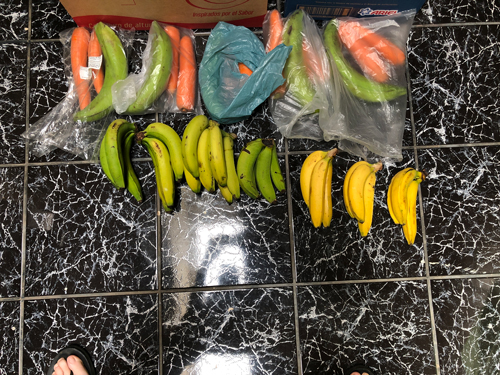 Some fresh vegetables for the boxes