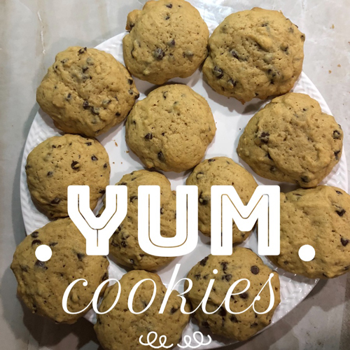 Cindy has started a cookie ministry
